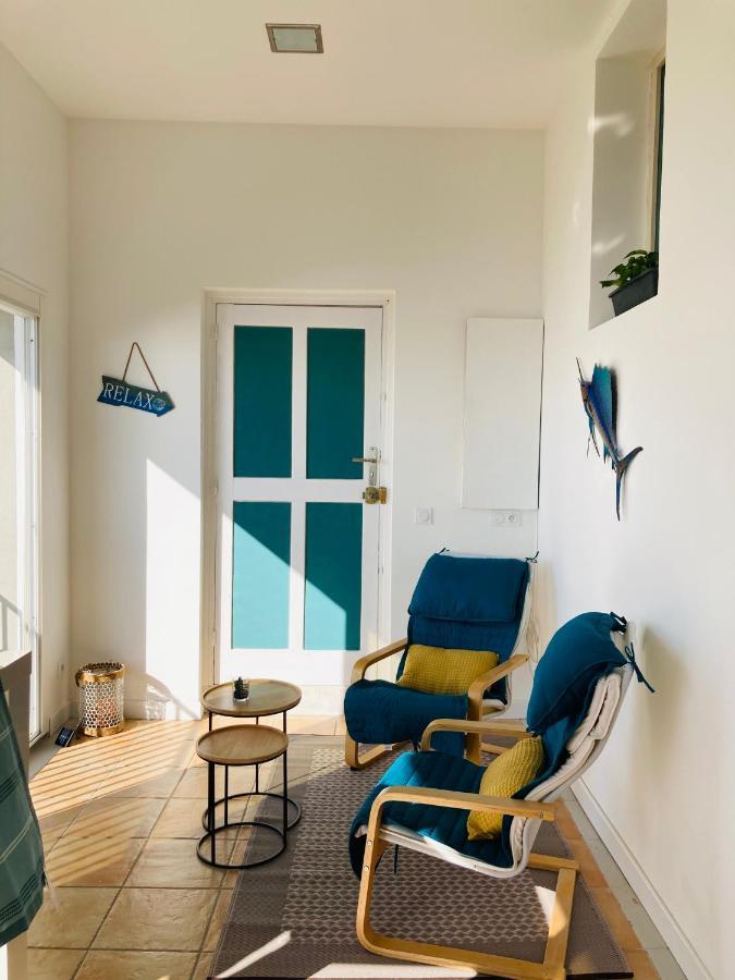 Maison Mediterraneo - Rez De Villa, Vue Imprenable Sur La Mer 皮特讷阿 外观 照片