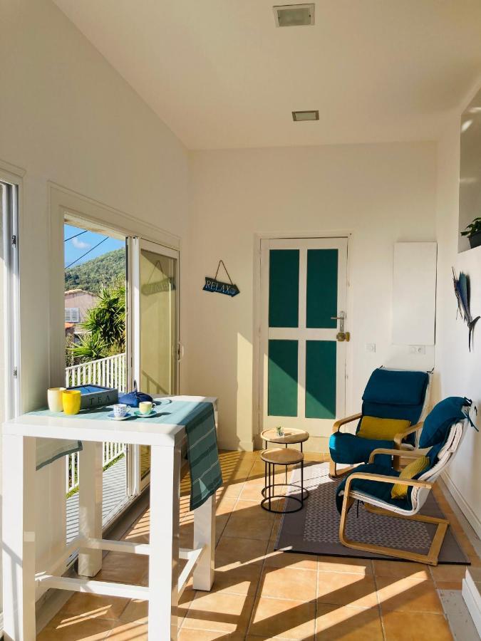 Maison Mediterraneo - Rez De Villa, Vue Imprenable Sur La Mer 皮特讷阿 外观 照片