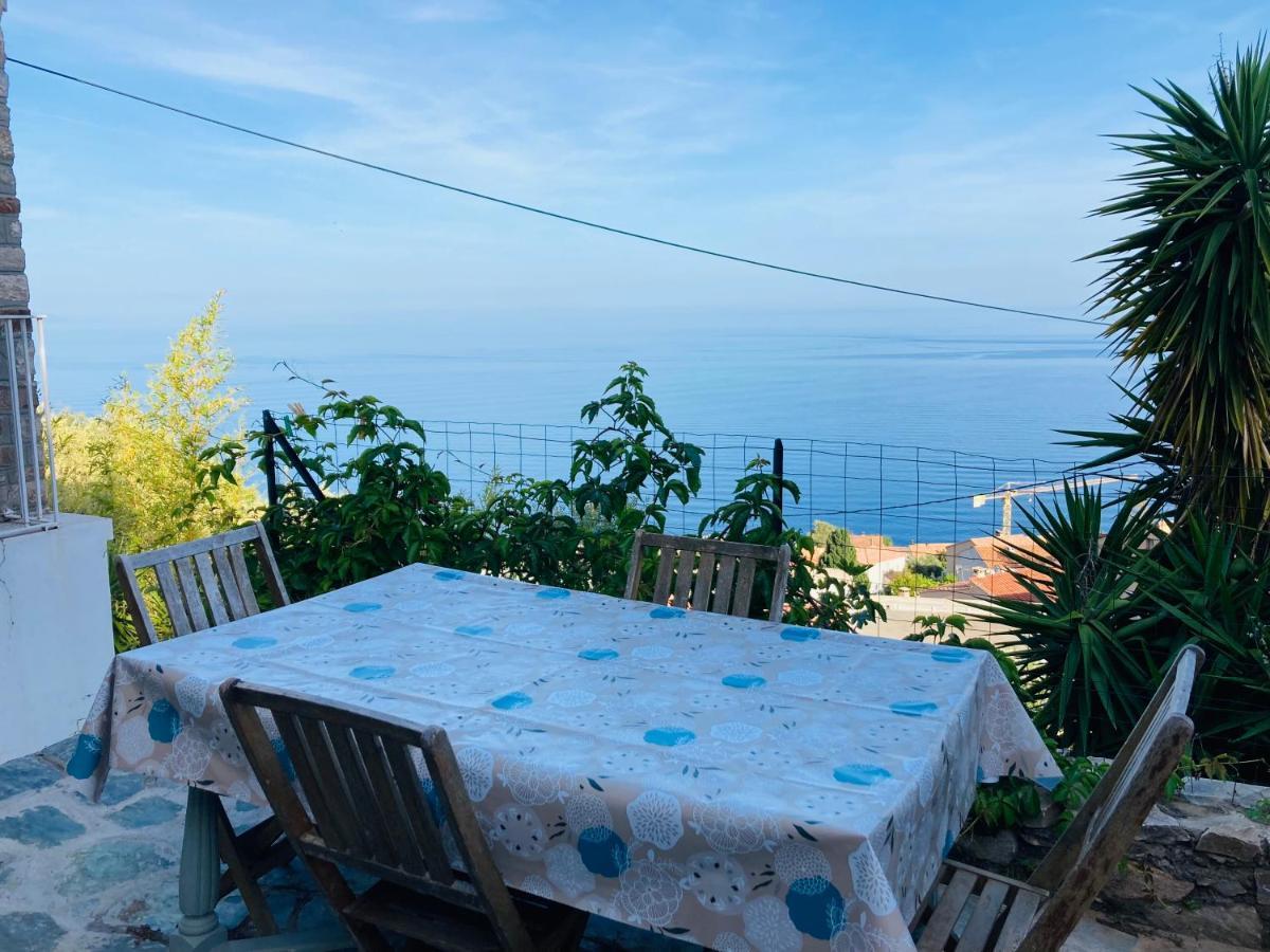Maison Mediterraneo - Rez De Villa, Vue Imprenable Sur La Mer 皮特讷阿 外观 照片